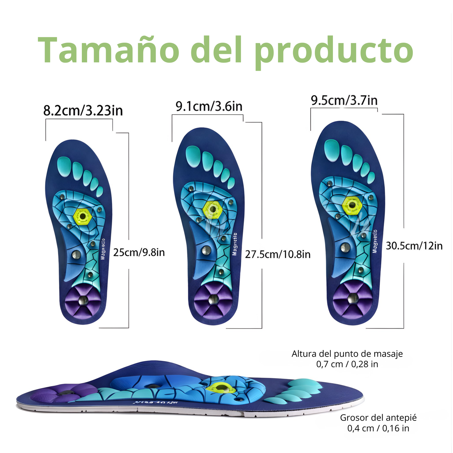 Plantillas Magneticas Terapia Medicinal